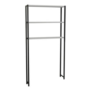 321 000028 Laundry cabinet Bothy Argos The Classic white melamine-black metal 73x22x150cm