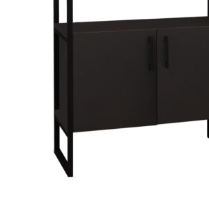 321 000062 2 Entrance furniture Thoj Argos The Classic anthracite melamine-black metal 120x34x180cm