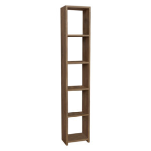 321 000092 1 Barzine Argos The Classic melamine bookcase in natural shade 27.6x19.5x150cm