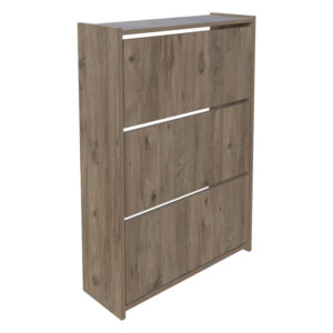 321 000107 Karol Argos The Classic melamine shoe box in natural shade 70x24x113cm