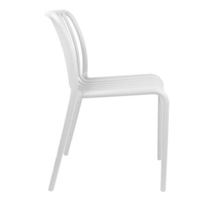 326 000001 3 Zoi Argos The Classic pp chair in white shade 42x58x79cm