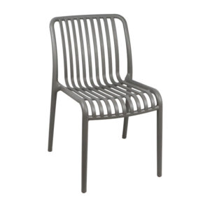 Zoi Argos The Classic pp chair in anthracite shade 42x58x79cm
