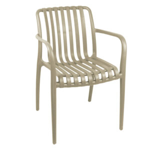 326 000007 Armchair Zoi Argos The Classic pp in cappuccino shade 58.5x54x80cm