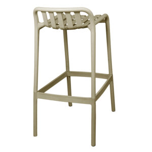 326 000009 1 Bar stool Zoi Argos The Classic pp in cappuccino shade 36x56x87cm