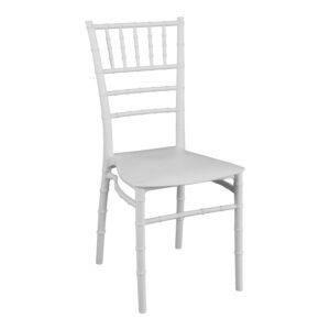 326 000012 Tiffany Argos The Classic pp chair in white shade 40x40x88cm