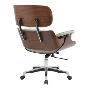 332 000014 1 Manager office chair Kobane Argos The Classic beige pu-chrome base 84x75x113.5cm