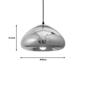 342 000008 1 Ceiling lamp Ovalone Argos The Classic gold metal-glass D30x16.5cm