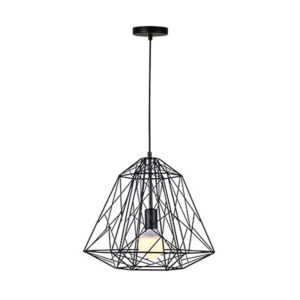 342 000017 Ceiling lamp Uamlen Argos The Classic black metal 40x35cm