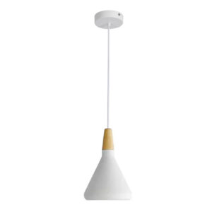 342 000025 Ceiling lamp Jedren Argos The Classic white metal D18x27cm