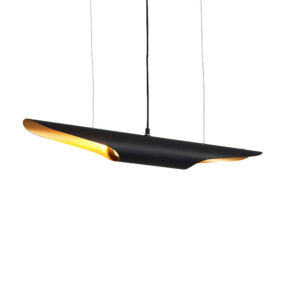 342 000039 Ceiling lamp Gikline Argos The Classic black-gold metal D60x6cm