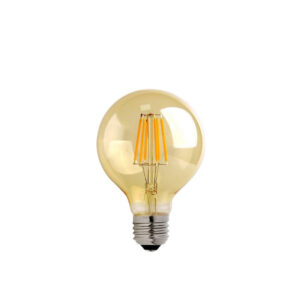 LED lamp G80 Bulb Argos The Classic 4W E27 3000K 200-220V amber