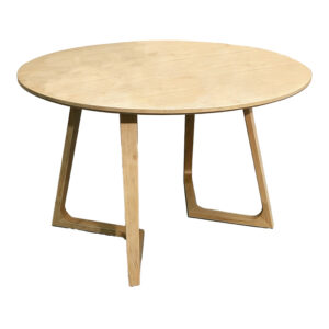072 000176 Dining table Sedria Argos The Classic mdf in natural color D120x75cm