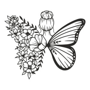 Wall deco Terfia Argos The Classic black metal 60x1.5x60cm