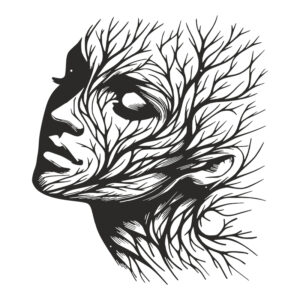 Wall deco Solfy Argos The Classic black metal 80x1.5x80cm