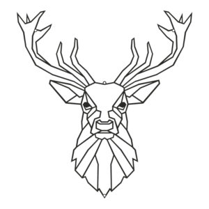 Wall deco Stagio Argos The Classic black metal 40x1.5x40cm