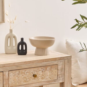 199 000692 1 Decorative bowl Lorvion Argos The Classic ceramic beige D22x14cm