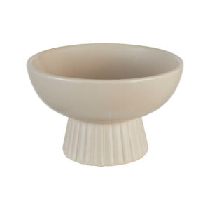 199 000692 Decorative bowl Lorvion Argos The Classic ceramic beige D22x14cm