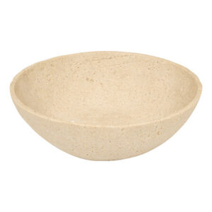 Decorative bowl Serio Argos The Classic polyresin beige D24.5x7.5cm