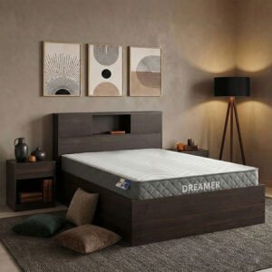 Bed with mattress Olympus-Dreamer Argos The Classic wenge 120x200cm