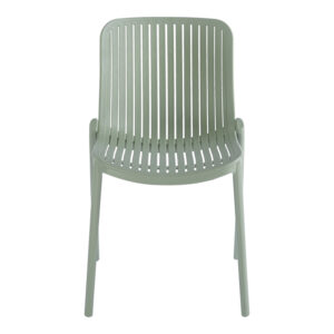 262 000056 3 Teragi stackable chair Argos The Classic pp with UV protection green 58x43.5x82cm