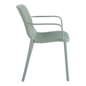 262 000060 2 Teragi stackable armchair Argos The Classic pp with UV protection green 59x57x82cm