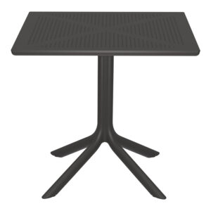Groovy  Argos The Classic perforated pp table anthracite 80x80x74cm
