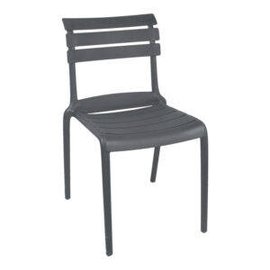 Stackable chair Almea Argos The Classic pp anthracite 42.5x55.5x82cm