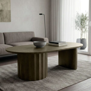 Coffee table Flute Argos The Classic solid mango wood wenge 130x65x40cm