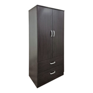 Double-leaf wardrobe with 2 drawers Alvia Argos The Classic wenge 80x51.5x180cm