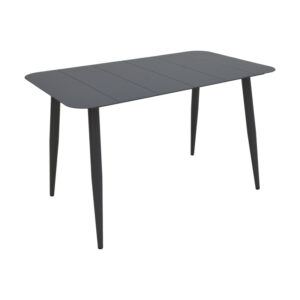 Vista Argos The Classic aluminum table in black shade 120x70x72cm