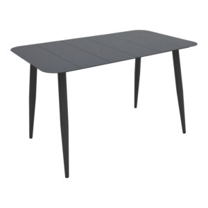 Vista Argos The Classic aluminum table in black shade 150x80x72cm