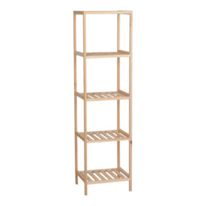 Floor shelf Zendia Argos The Classic fir wood in natural color 35x30x130cm