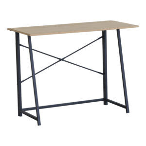 Siklo folding work desk Argos The Classic oak- black metal 100x46x75.5cm
