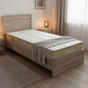 Bed with mattress Athos-Nemesis Argos The Classic sonoma 90x190cm