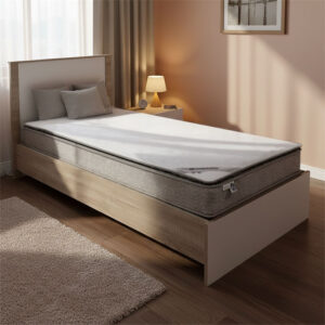 Bed with mattress Athos-Perfecto Argos The Classic sonoma-white 90x190cm