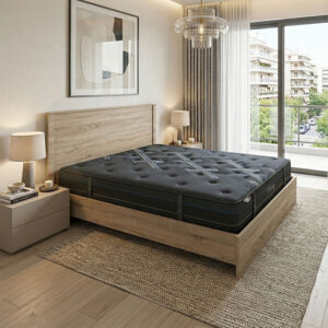 Bed with mattress Athos-Resty Argos The Classic sonoma 160x200cm