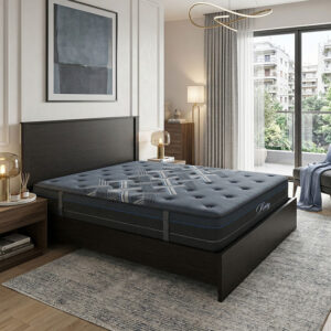 Bed with mattress Athos-Resty Argos The Classic wenge 160x200cm