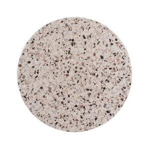 Table top Mala Argos The Classic Werzalit gray beige Φ60cm, 25mm thick