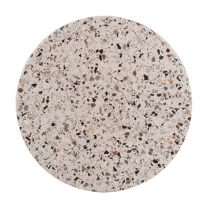 Table top Mala Argos The Classic Werzalit gray beige Φ70cm, 25mm thick