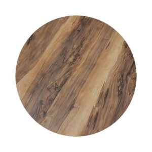 Table top Noble Argos The Classic Werzalit walnut Φ60cm, 25mm thick
