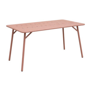 Table Moraja Argos The Classic terracotta metal 140x80x70cm