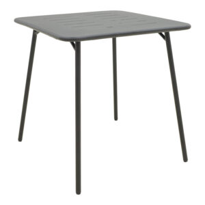 Table Moraja Argos The Classic black metal 70x70x73cm
