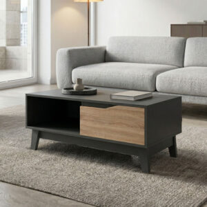 Judas Argos The Classic coffee table in anthracite-sonoma 90x45x38.5cm
