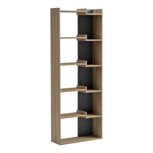 Corpus Argos The Classic sonoma bookcase - anthracite 61x22x162cm