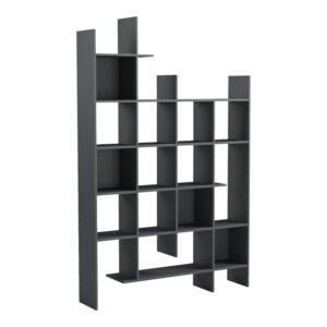 Manco  Argos The Classic bookcase anthracite 122x25.5x188cm