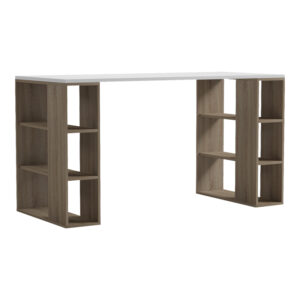 Desk with shelf Colmar Argos The Classic sonoma-white 140x60x75cm