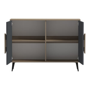 Buffet Gora Argos The Classic sonoma - anthracite 110x35.5x82cm