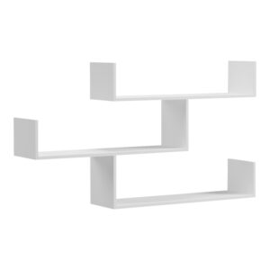 Wall shelf unit Tibet Argos The Classic white 120x22x67cm