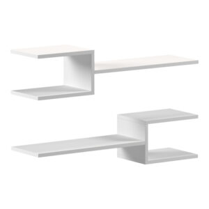 Sumpa wall shelf Argos The Classic 2pcs white 65x20x18cm
