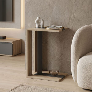 Muju Argos The Classic sonoma side table - charcoal 30x40x55cm